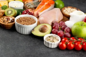 Fruit, vegetables and meat for sport recovery